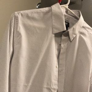 Mens slim fit dress shirt